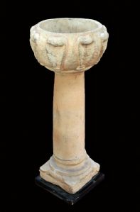 Terracotta fountain. 1800s period.